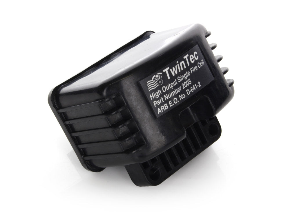 Single Fire Ignition Coil – Black. Fits Big Twin 1970-1999 & Sportster 1971-2003 Models With Upgraded Single Fire Ignition.