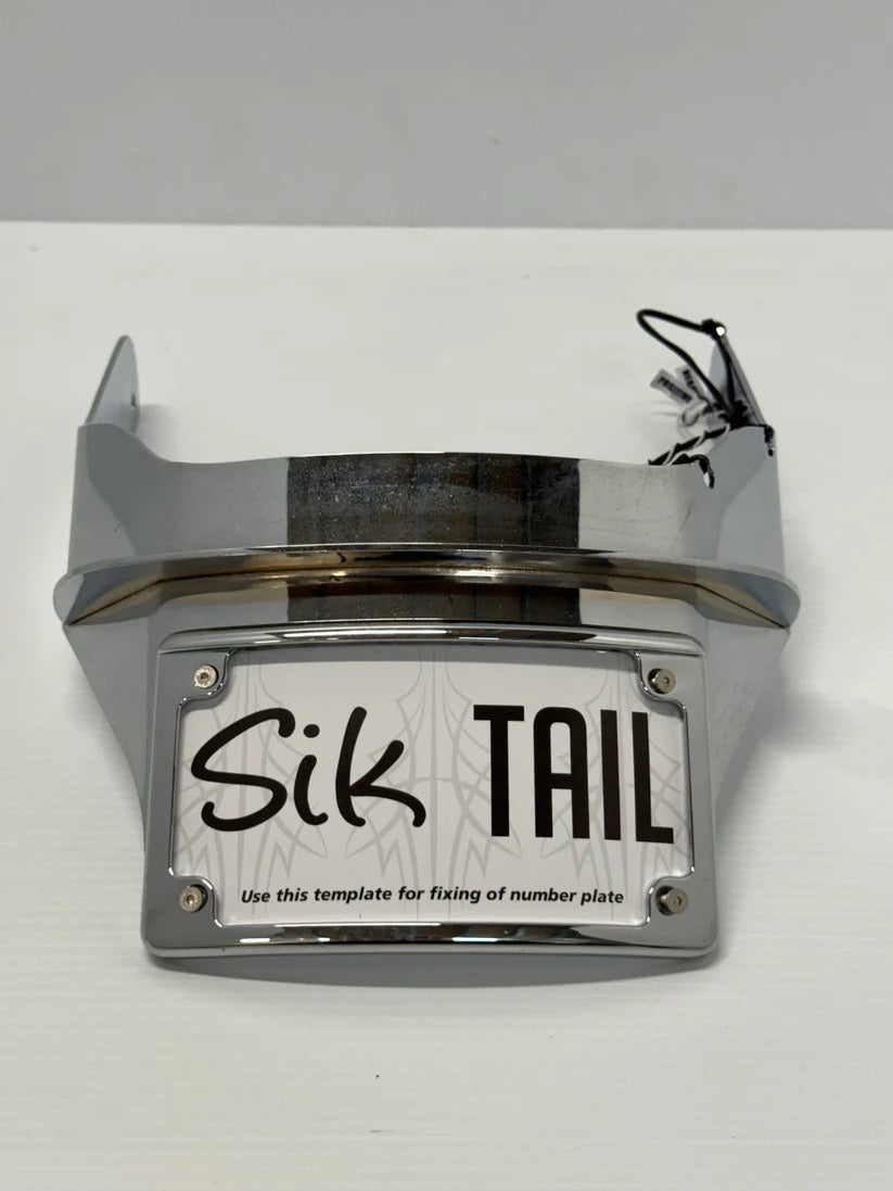 SIK TAIL BREAKOUT 2013 - CURRENT PLATE ONLY CHROME - Big Daddy Customs