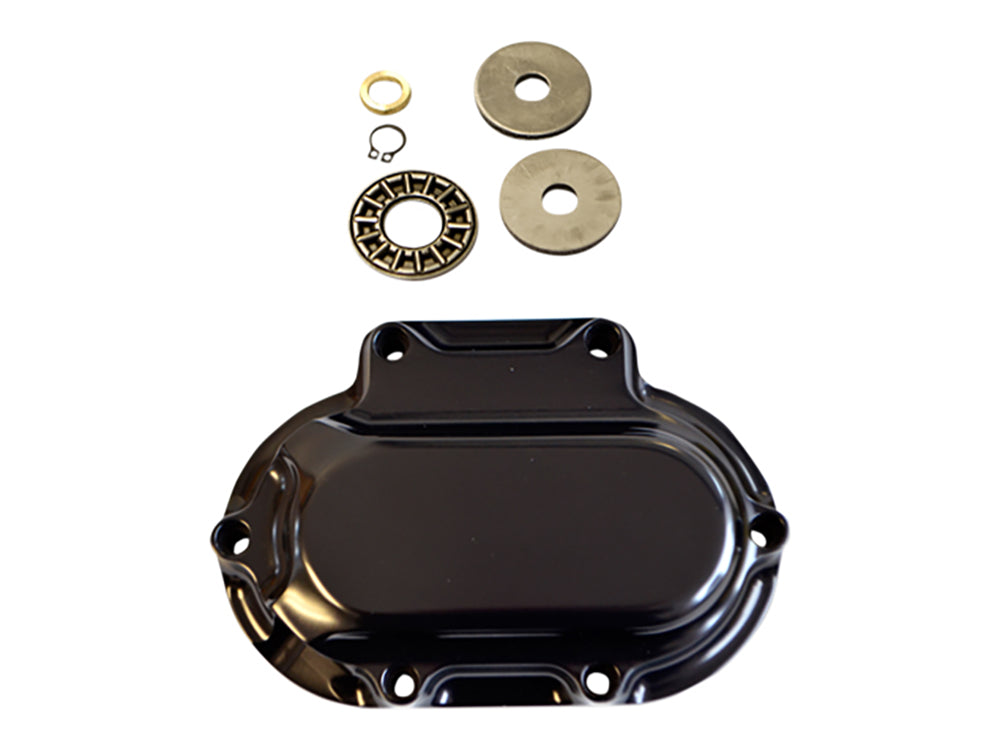 Trask- Hydraulic Clutch Cover – Gloss Black. Fits Softail 2007up, Dyna 2006-2017 & Touring 2007-2013.