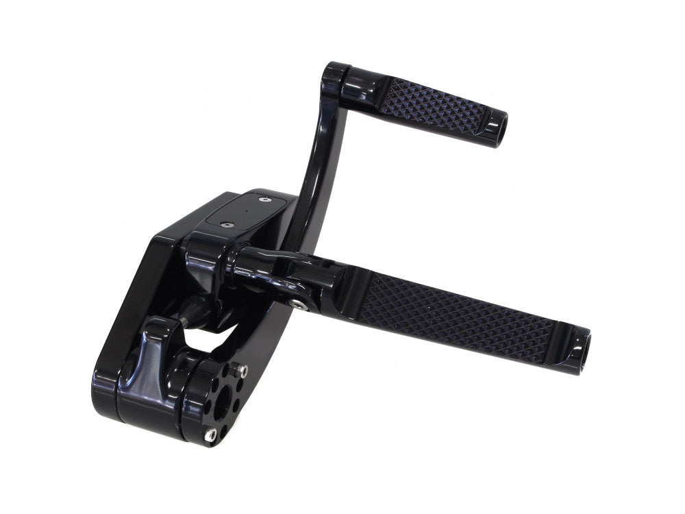 HHI- Forward Controls – Knurled – Black. Fits Softail 2018up. Length Adjustable.