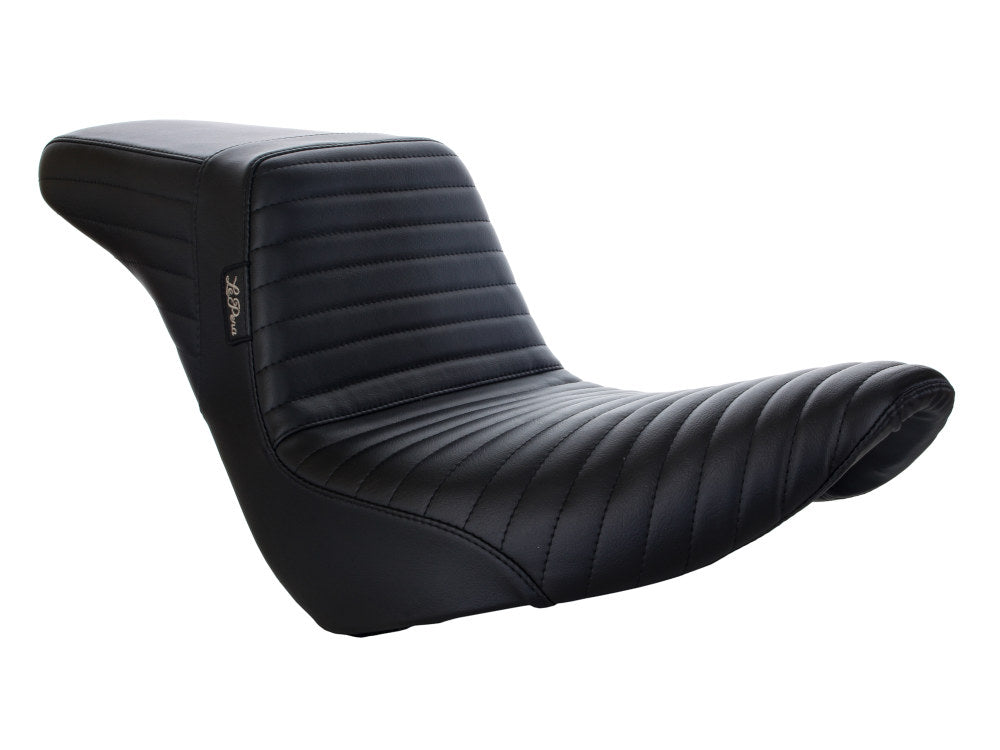 KickFlip Dual Seat with Pleated Stitch. Fits Sport Glide & Low Rider 2018up & Low Rider S 2020up. LePera