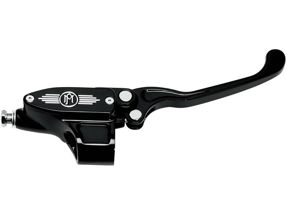 Performance Machine- 9/16in. Bore Front Brake Master Cylinder – Black Contrast Cut.