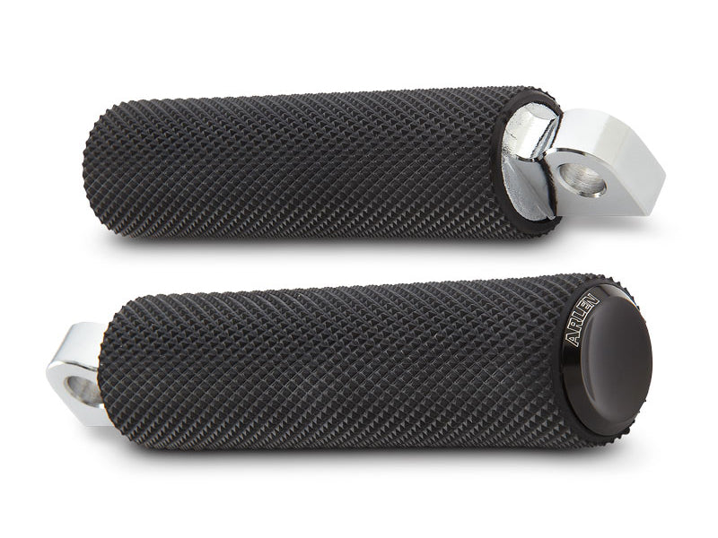 Knurled Fusion Footpegs – Black.