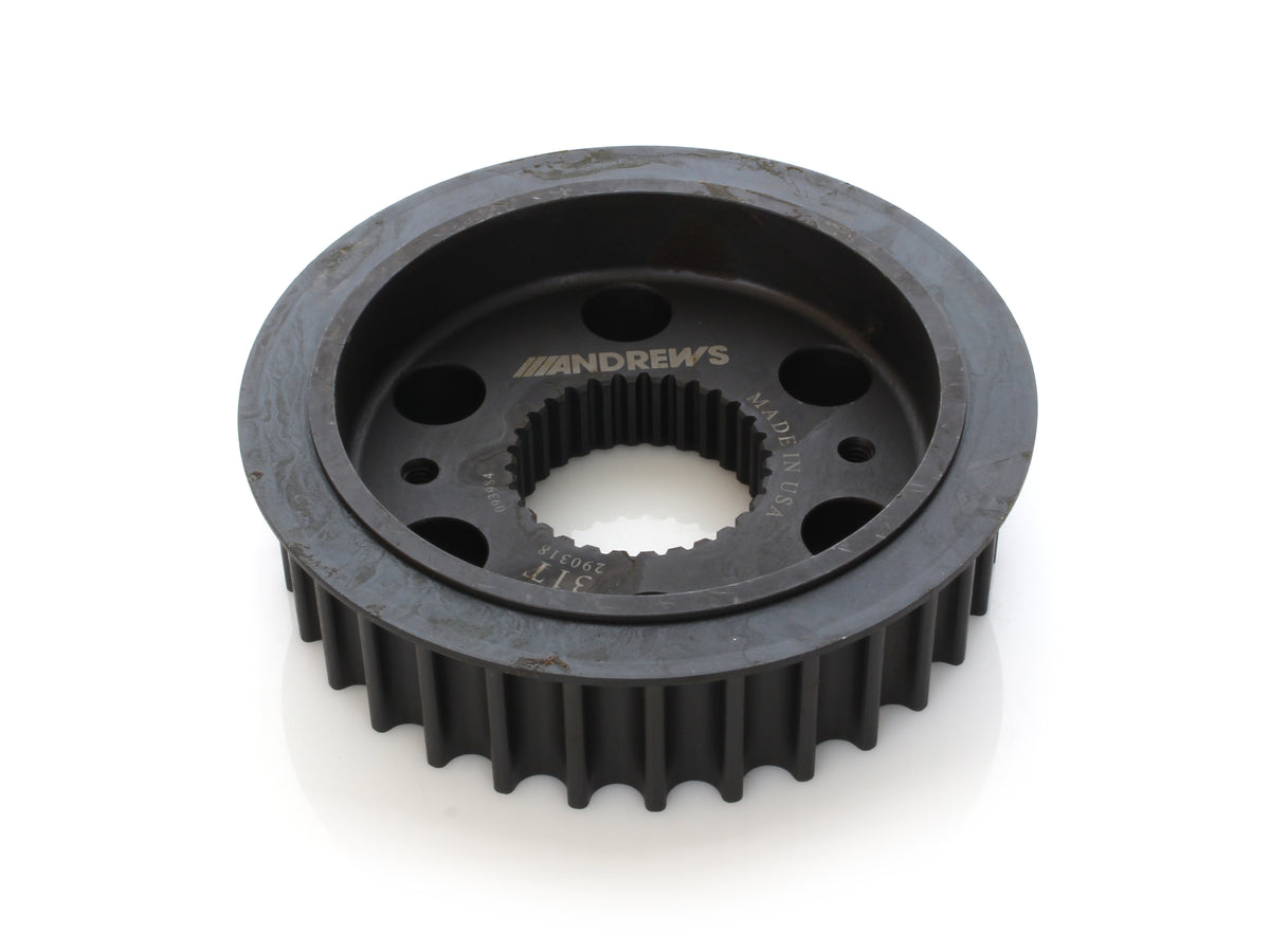 31 Tooth Transmission Pulley. Fits Milwaukee-Eight 2017up.