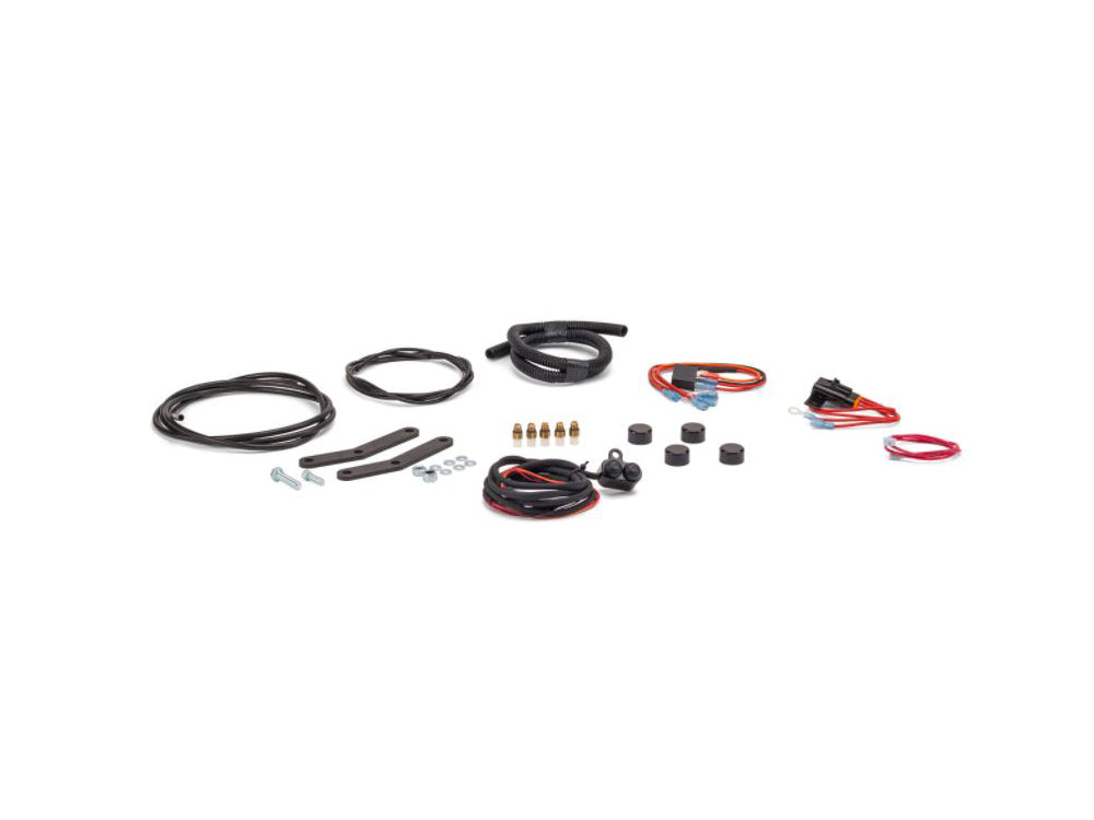 Rear Air Shock Absorbers - Black. Fits Trike 2009up.