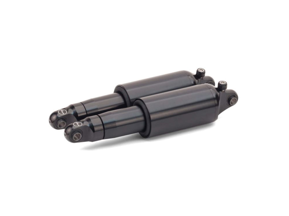 Adjustable Rear Air Shock Absorbers - Black. Fits V-Rod 2007-2017.