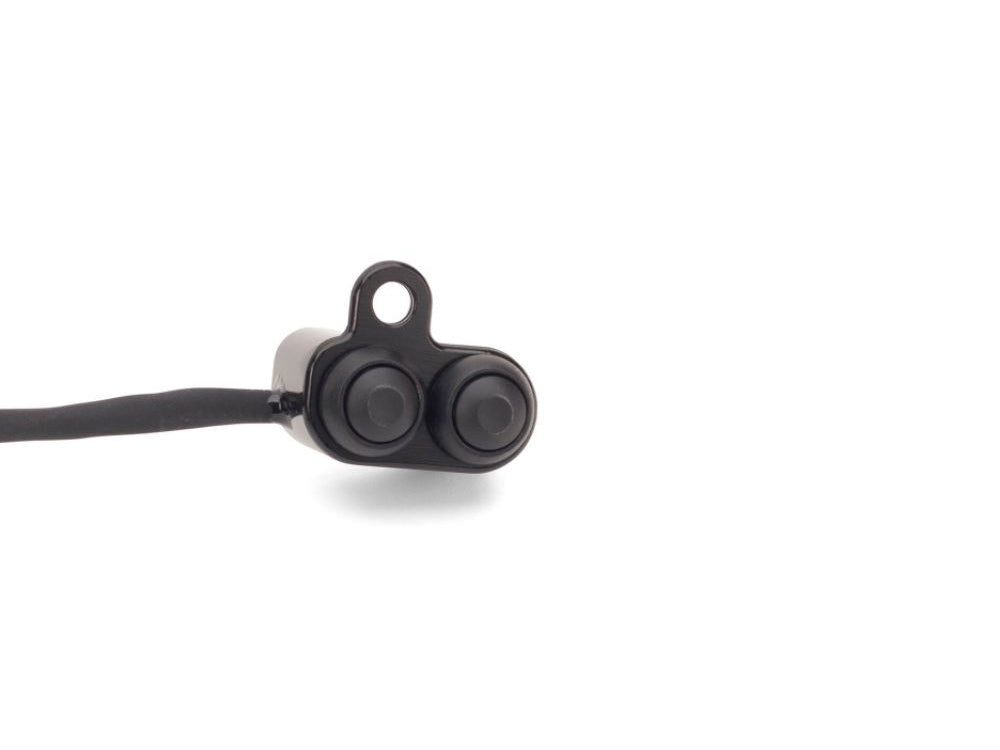 Rear Air Shock Absorbers - Black. Fits Softail 2018up.