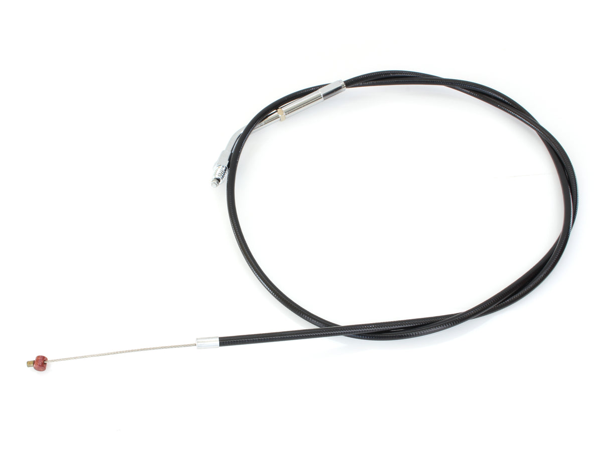 41in. Long Black Vinyl Throttle Cable. Fits Big Twin 1981-1988