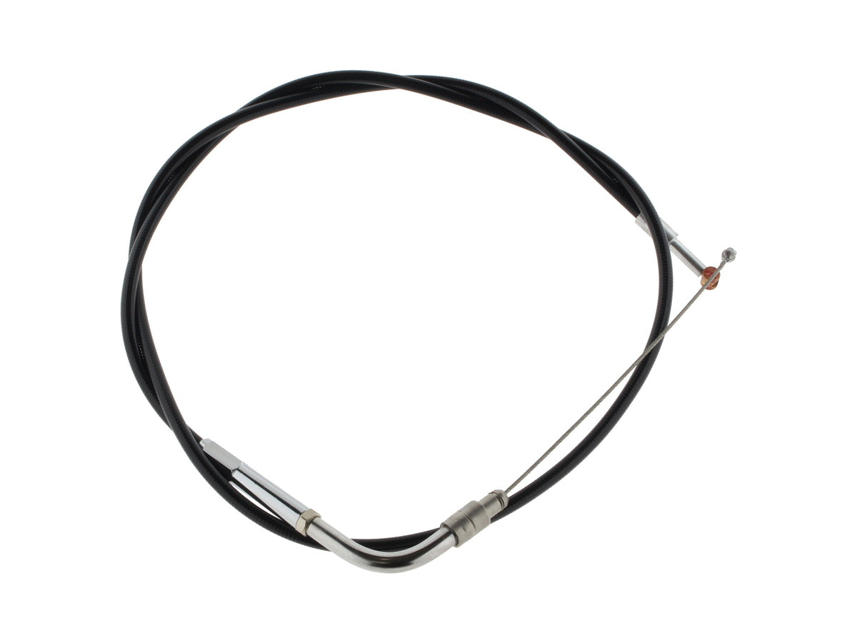 34in. Long Black Vinyl Throttle Cable. Fits Big Twin 1996-2017