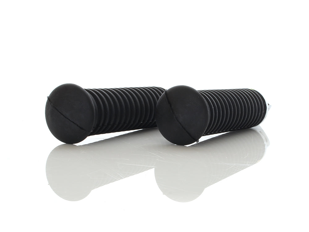 Footpegs with Black Rubber & Male Mount.