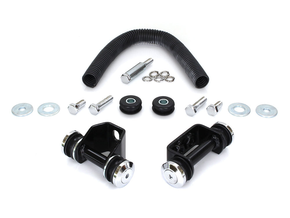 Fat Bob Tank Mount Kit. Fits Softail 1984-1999.