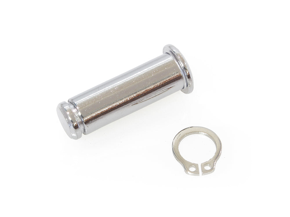 Hand Lever Pivot Pin with Clip. Fits most H-D 1982up.
