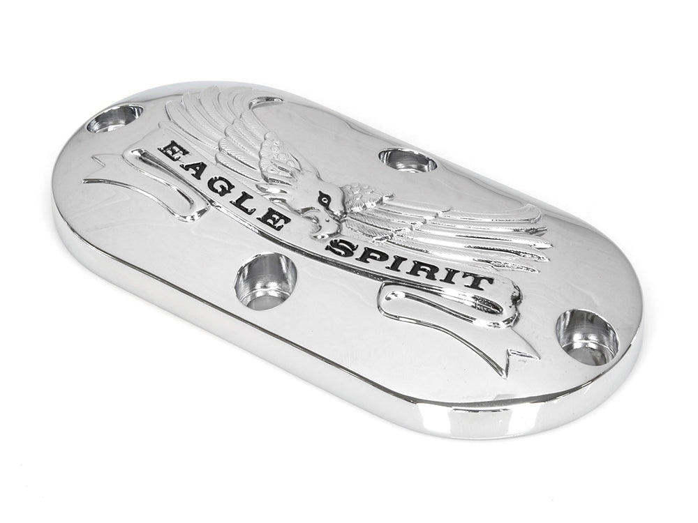 Live to Ride Primary Inspection Cover - Chrome. Fits Softail 1986-2006 & Dyna Wide Glide 1993-2005.