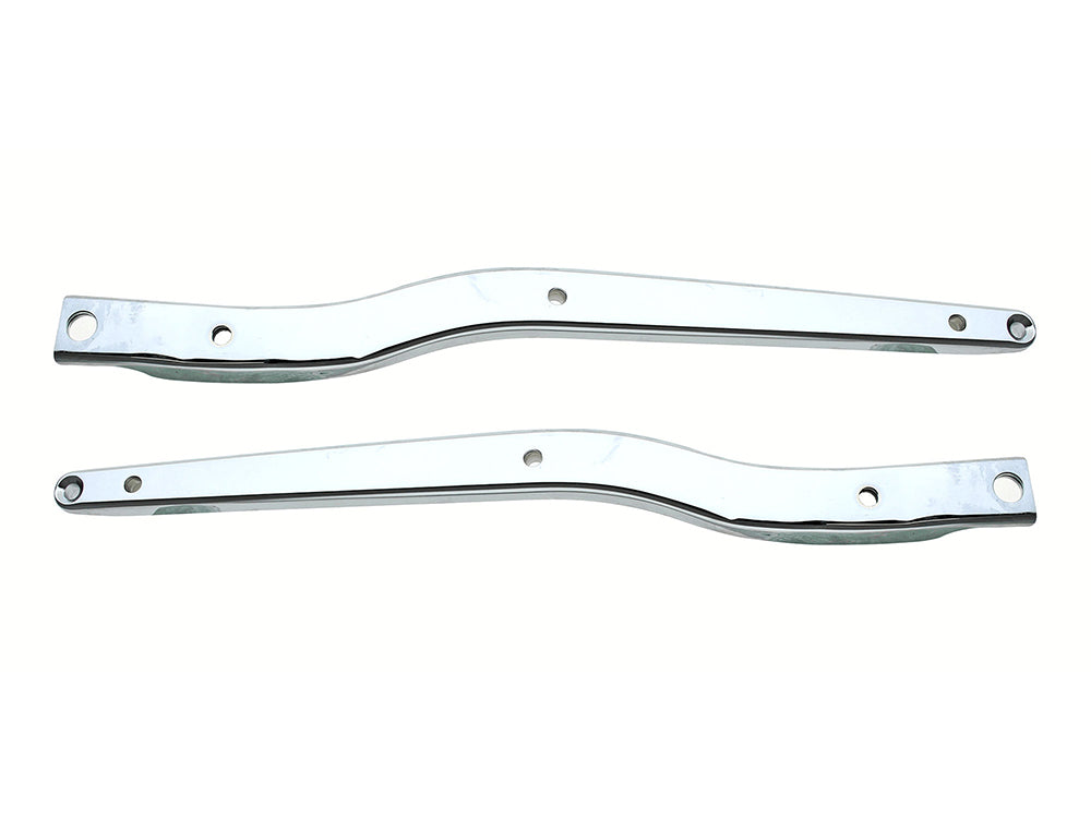 Rear Fender Struts - Chrome. Fits FXWG 1980-1986.