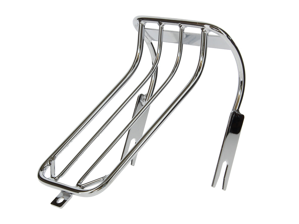 Luggage Rack - Chrome. Fits FXST 1984-1999 & FXWG 1980-1986 with Bob Tail Fender.