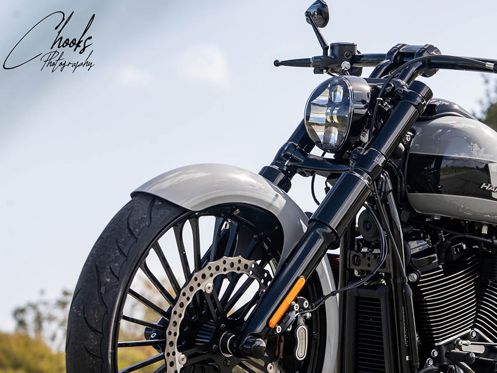 Six Piece Fork Cover Set - Black. Fits Breakout 2018up