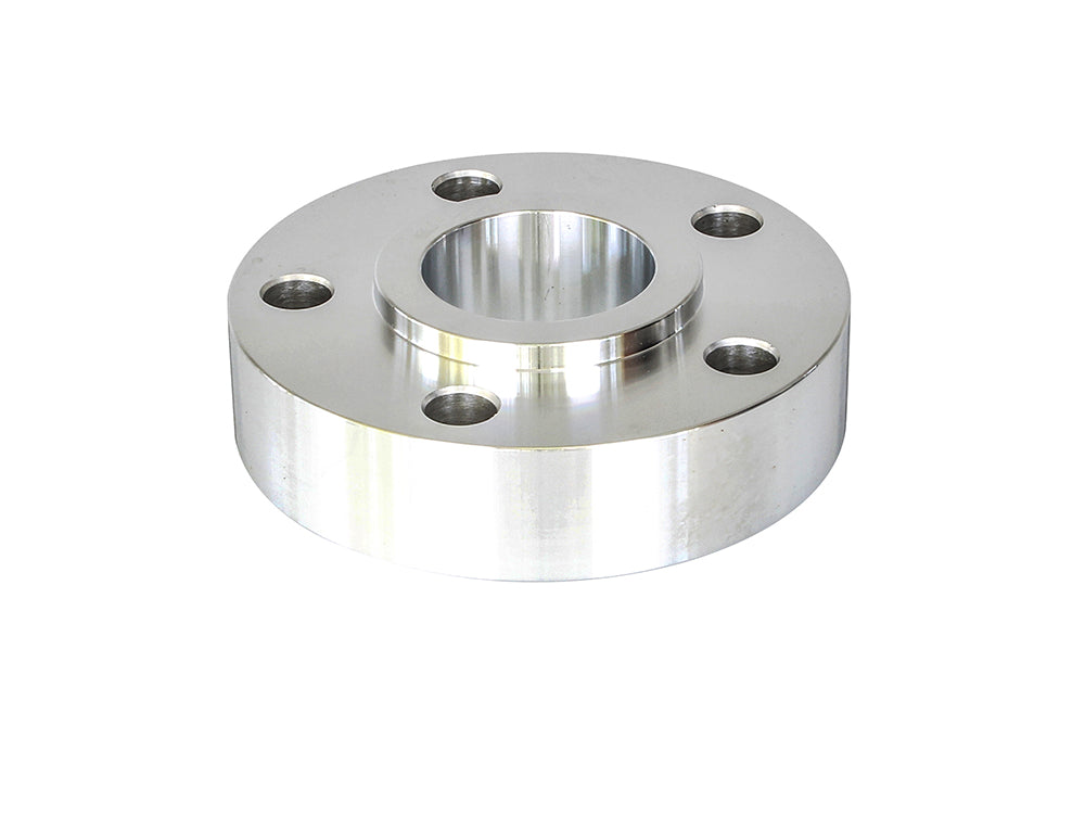 1in. Pulley Spacer with Lip. Fits H-D 2000up Wheels. Raw.