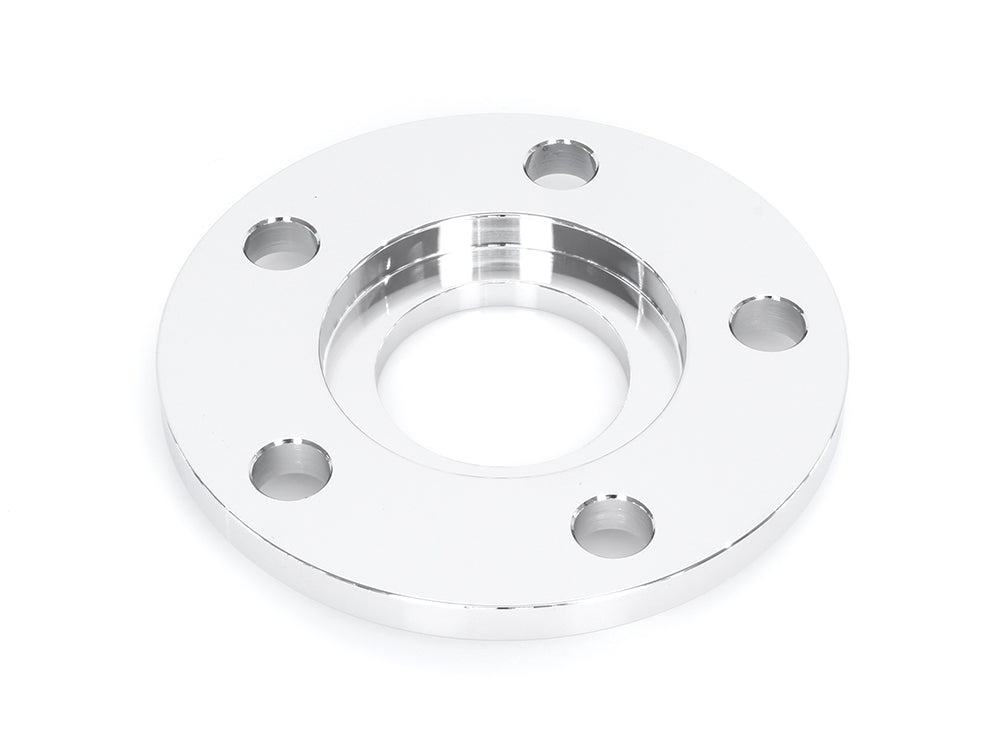 5/16in. Pulley Spacer with Lip. Fits H-D 2000up Wheels. Chrome.