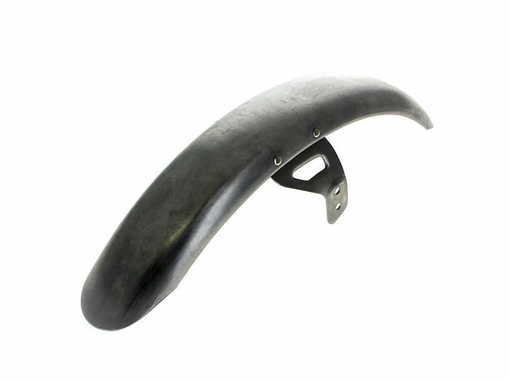 Front Fender - Raw. Fits Mid Glide Dyna 2006-2017, Softail Street Bob 2018up & Standard 2020-2024 with 19in. Front Wheel