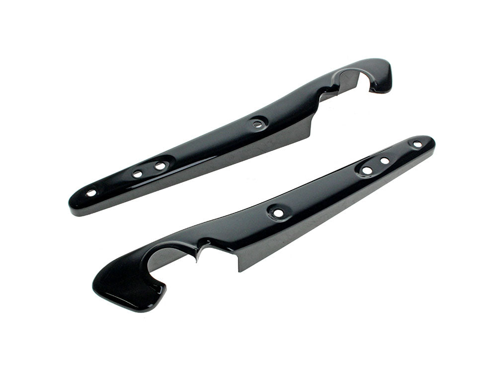 Rear Fender Struts - Gloss Black. Fits Sportster 2004-2021
