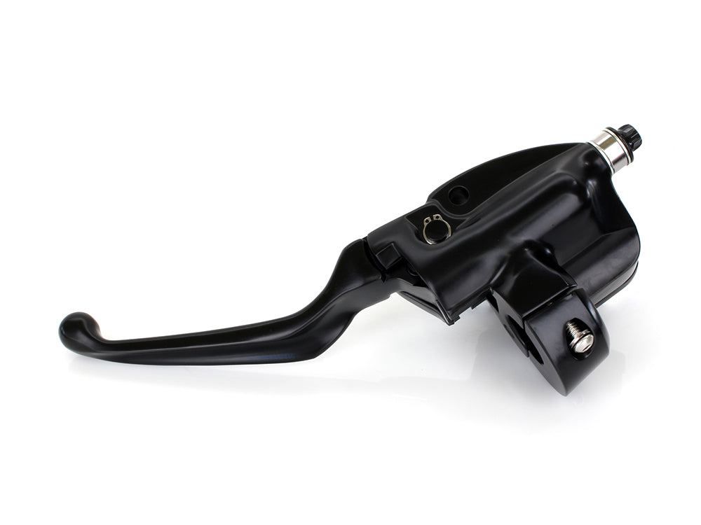 Front Brake Master Cylinder - Black. Fits Big Twin 1996-2017 & Sportster 1996-2003 Models with Front Single Disc Rotor.