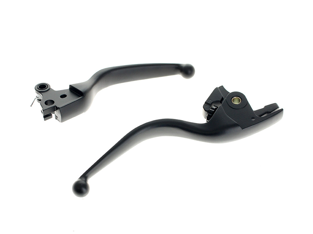 Hand Levers - Black. Fits Softail 2025up