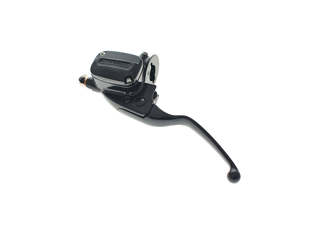 Front Hydraulic Clutch Master Cylinder – Black. Fits Touring 2017-2020 & Softail 2015up doing Hydraulic Clutch Conversion – Rollies Speed Shop