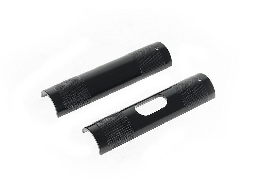 1in. Bar to 1-1/4in. Riser Adapter - Gloss Black