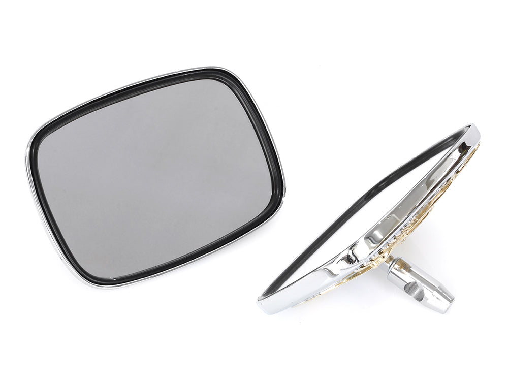 Live to Ride Mirrors - Chrome & Gold.