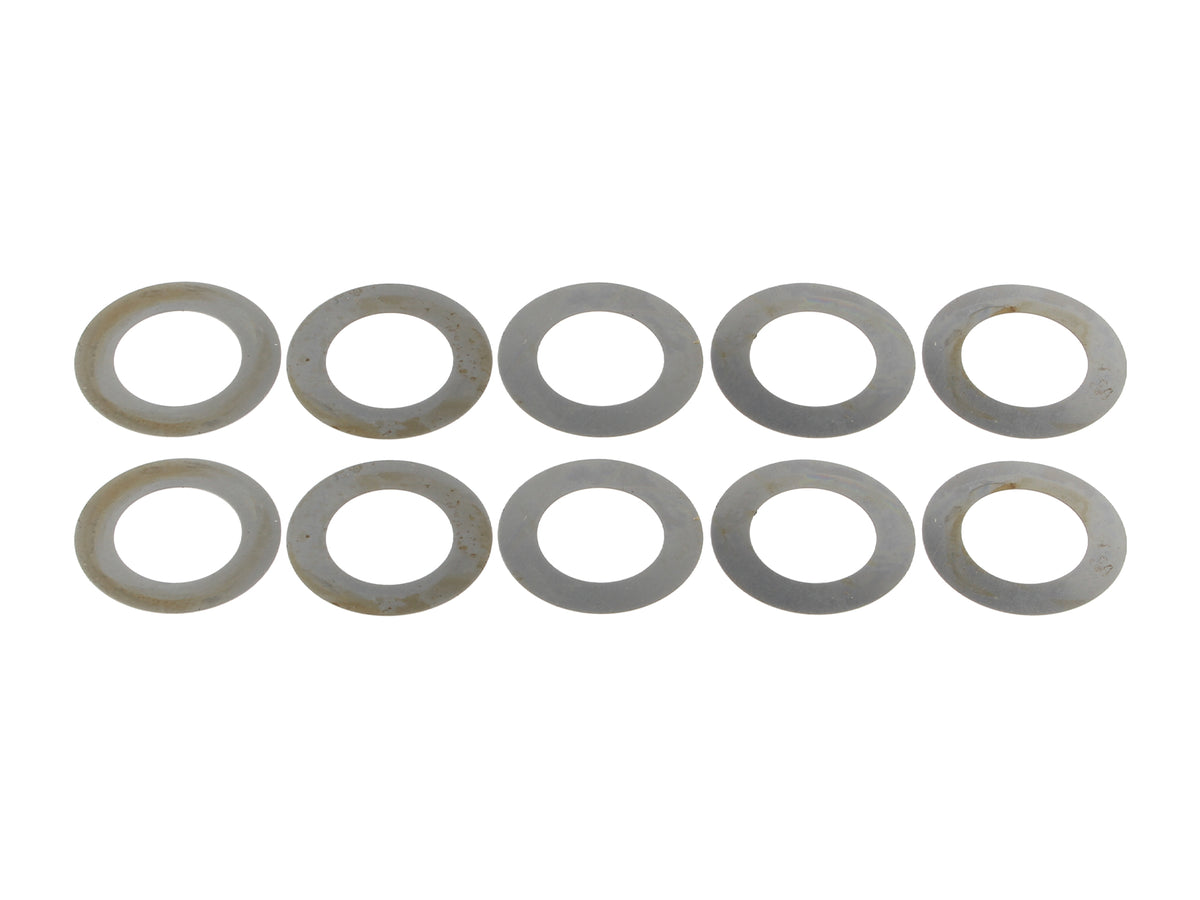 +0.007in. Rocker Arm Shim - Pack of 10. Fits Big Twin 1966-1984.