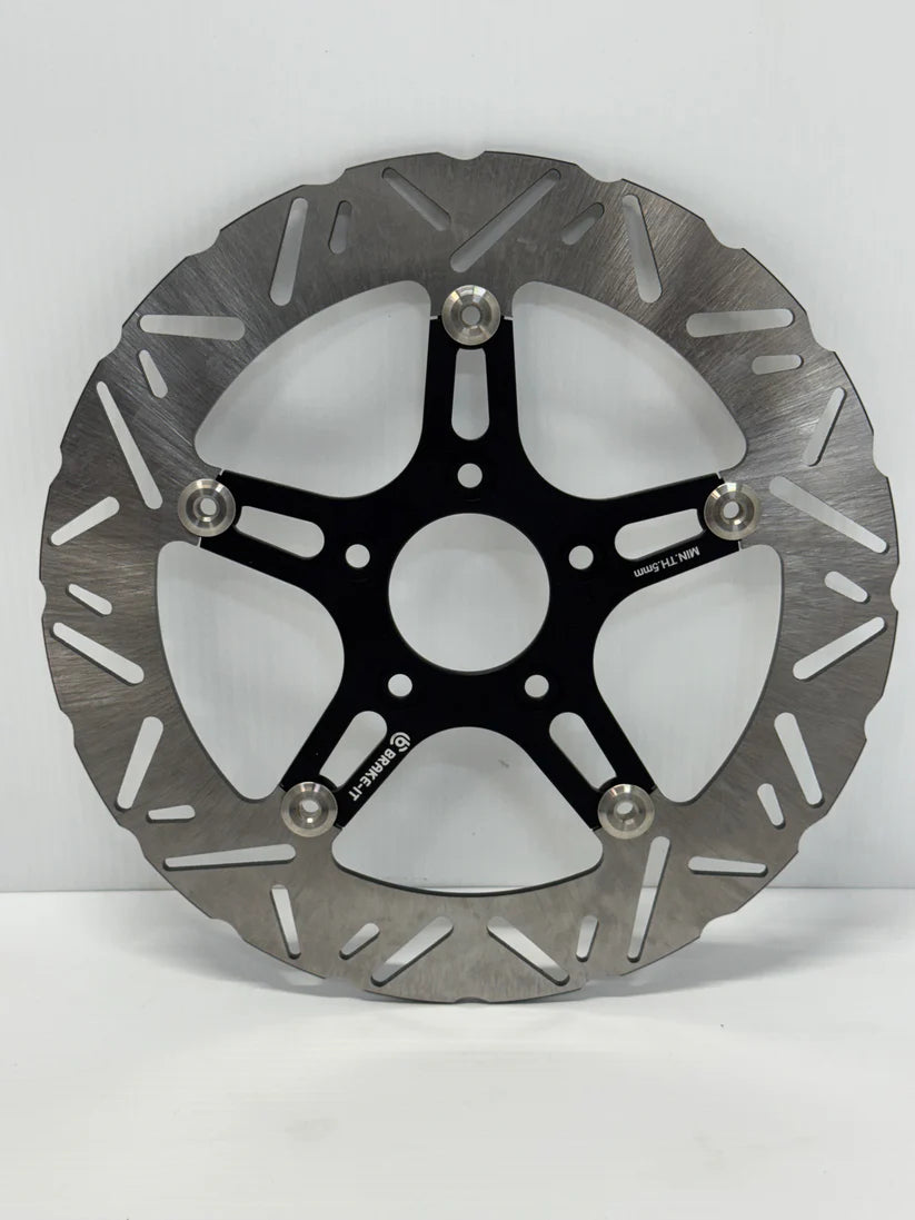 BRAKE-IT 11.8" FRONT ROTOR FULL FLOATING ALL MODELS 2000-UP- Big Daddy Customs