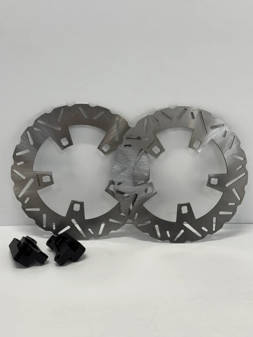 BRAKE IT- 13" BIG BRAKE KIT TWIN ROTORS 2014-2023 TOURING SPOKE MOUNT- Big Daddy Customs