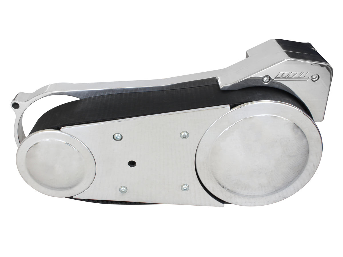3in. Open Primary Belt Drive Kit. Fits Big Twin 1970-1978 with Ratchet Lid Transmission.