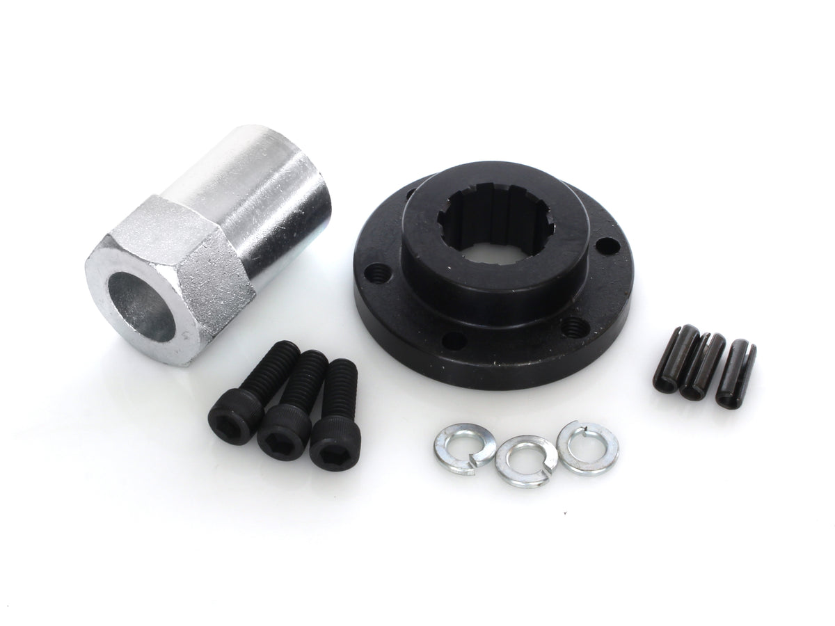 1/2in. Pulley Insert & Nut.