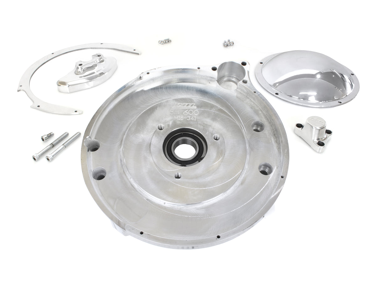 2in. Electric Start Open Primary Belt Drive Kit. Fits Big Twin 1970-1978 with Ratchet Lid Transmission.