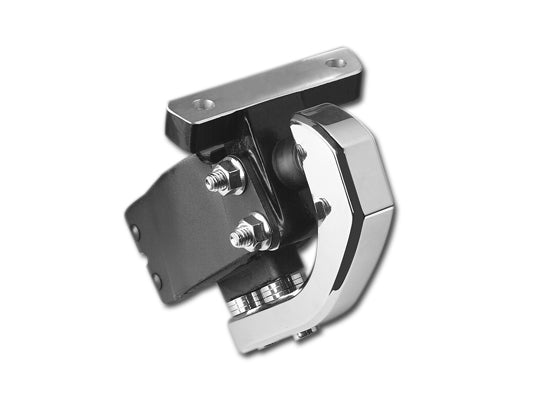 Billet Front Motor Mount Stabilizer - Chrome. Fits Dyna 1991-2017.