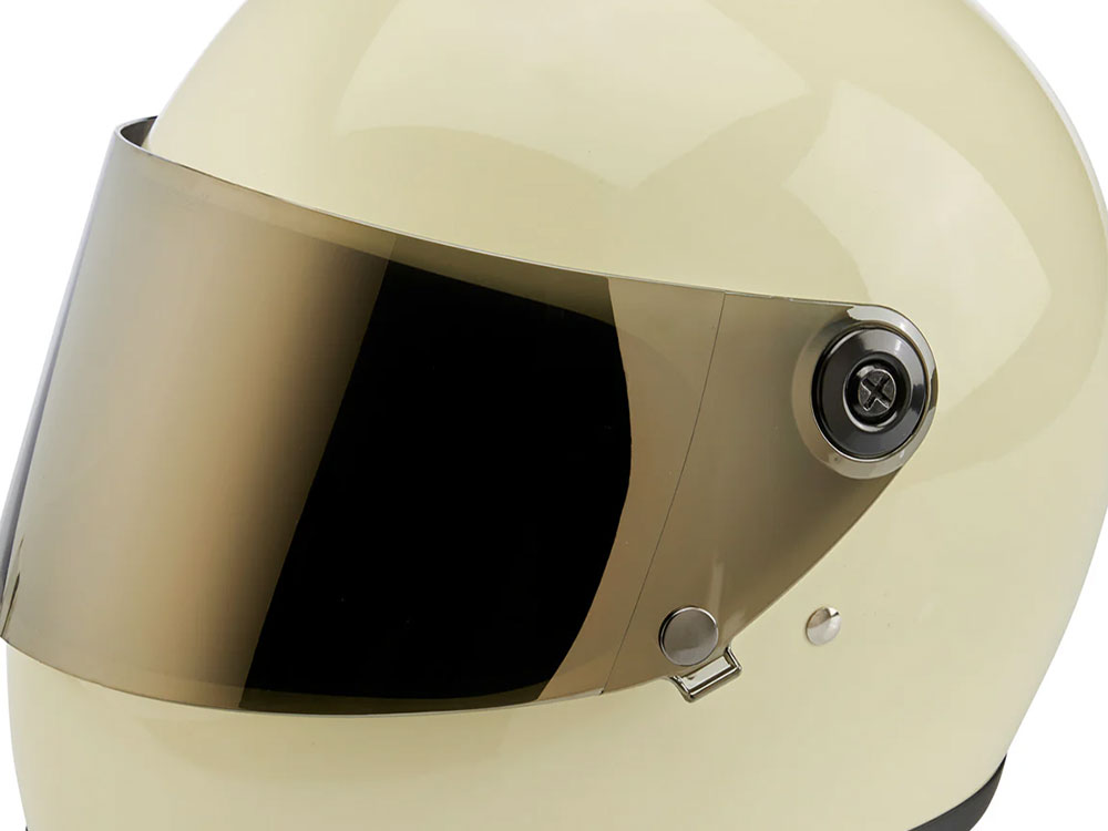 Hardware Kit - Black Screw with Black Baseplate. Fits Biltwell Gringo S and Lane Splitter Helmets