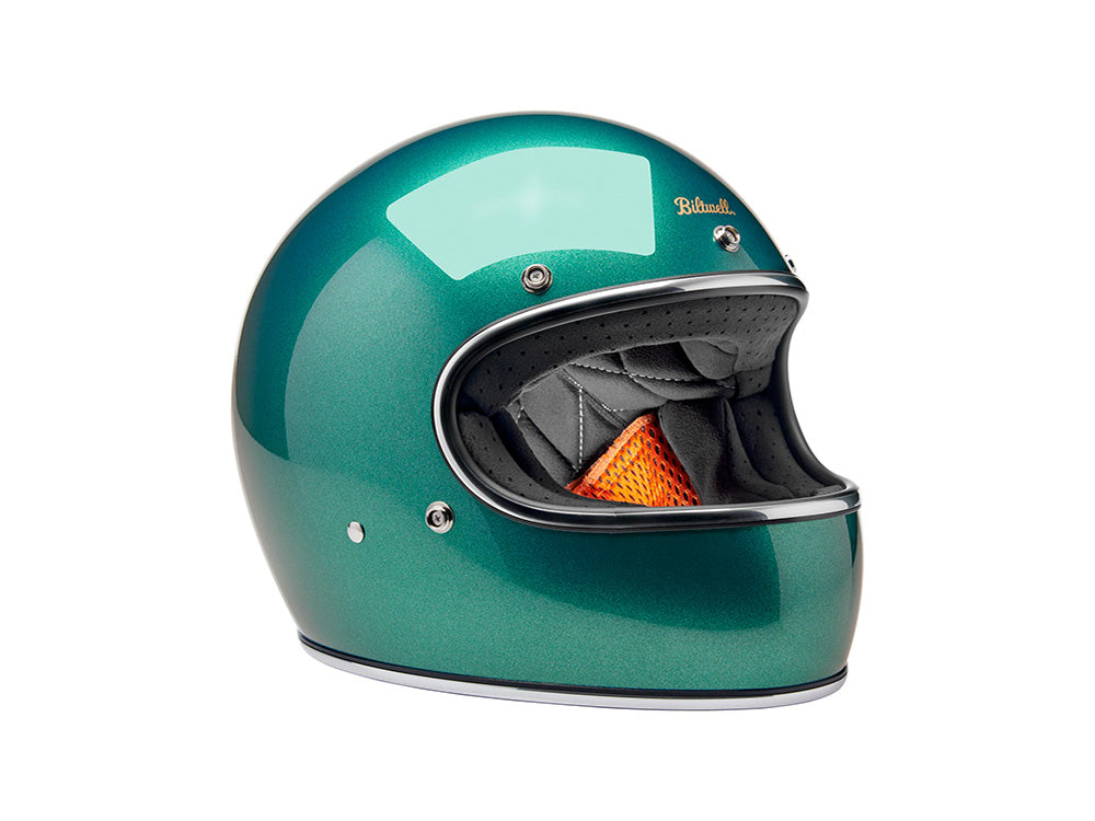 Gringo Helmet - Metallic Catalina. Size XX-Large with ECE R22.06 Compliance
