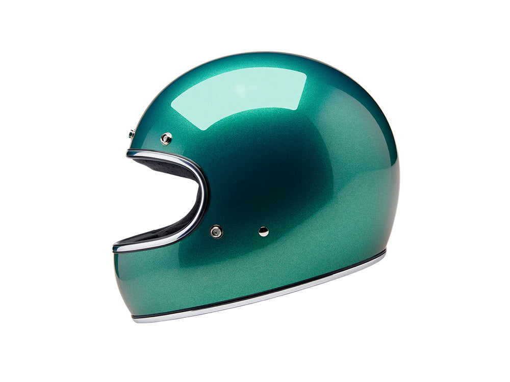 Gringo Helmet - Metallic Catalina. Size XX-Large with ECE R22.06 Compliance