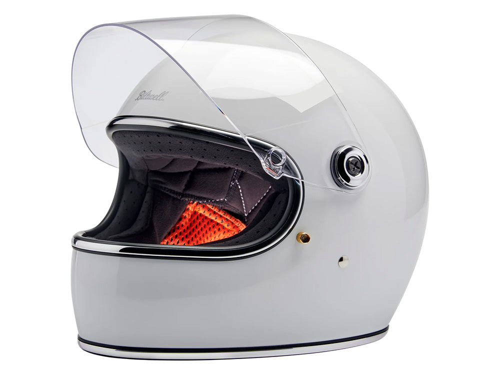 Gringo S Helmet - Gloss White. Size X-Large with ECE R22.06 Compliance