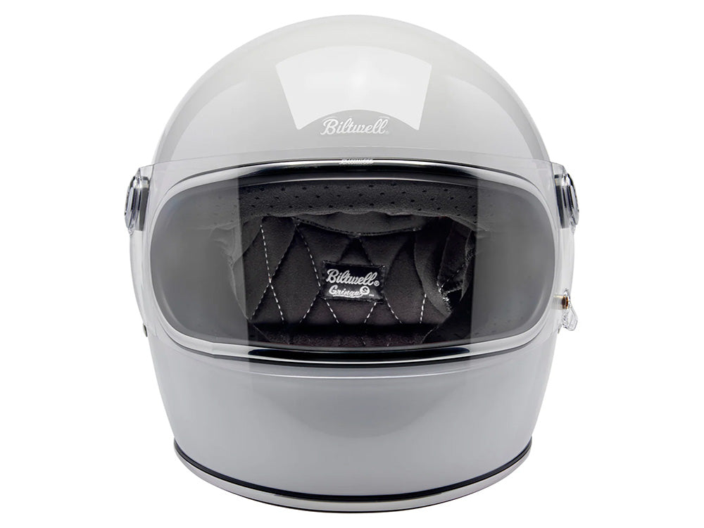 Gringo S Helmet - Gloss White. Size XX-Large with ECE R22.06 Compliance