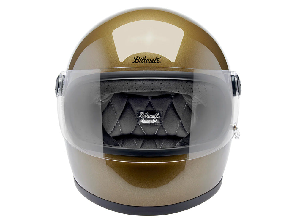 Gringo S Helmet - Metallic Ugly Gold. Size Large with ECE R22.06 Compliance
