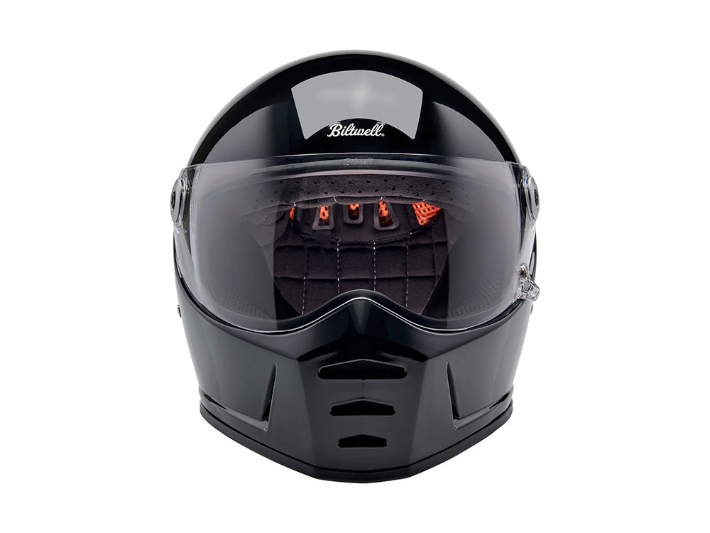 Lane Splitter Helmet - Gloss Black. Size Small with ECE R22.06 Compliance