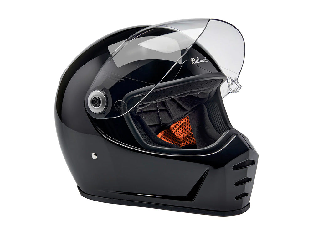 Lane Splitter Helmet - Gloss Black. Size Large with ECE R22.06 Compliance