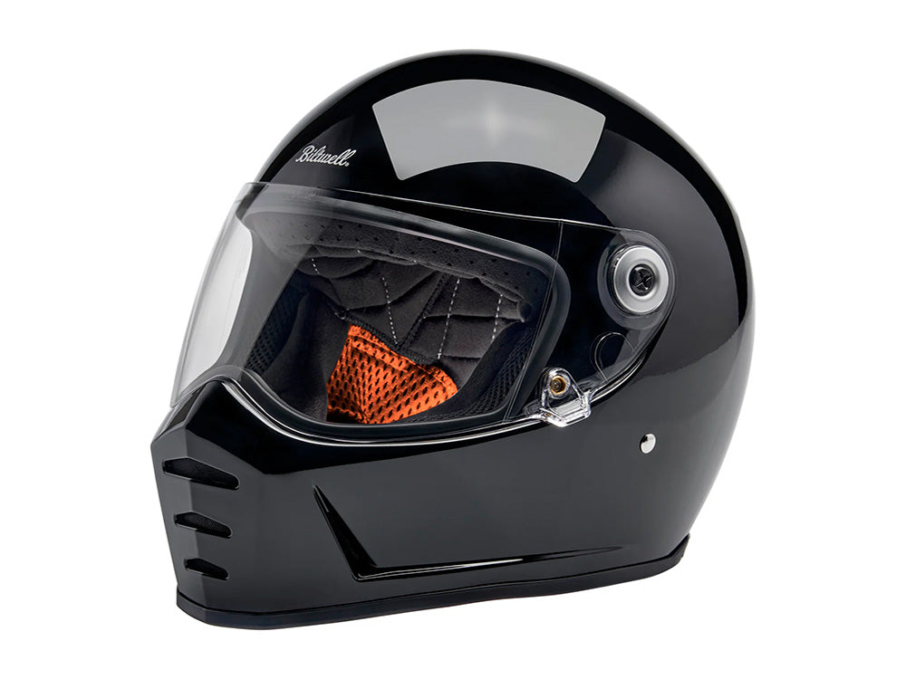 Lane Splitter Helmet - Gloss Black. Size XX-Large with ECE R22.06 Compliance