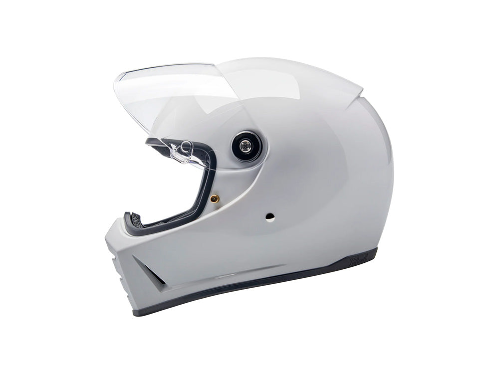 Lane Splitter Helmet - Gloss White. Size X-Large with ECE R22.06 Compliance