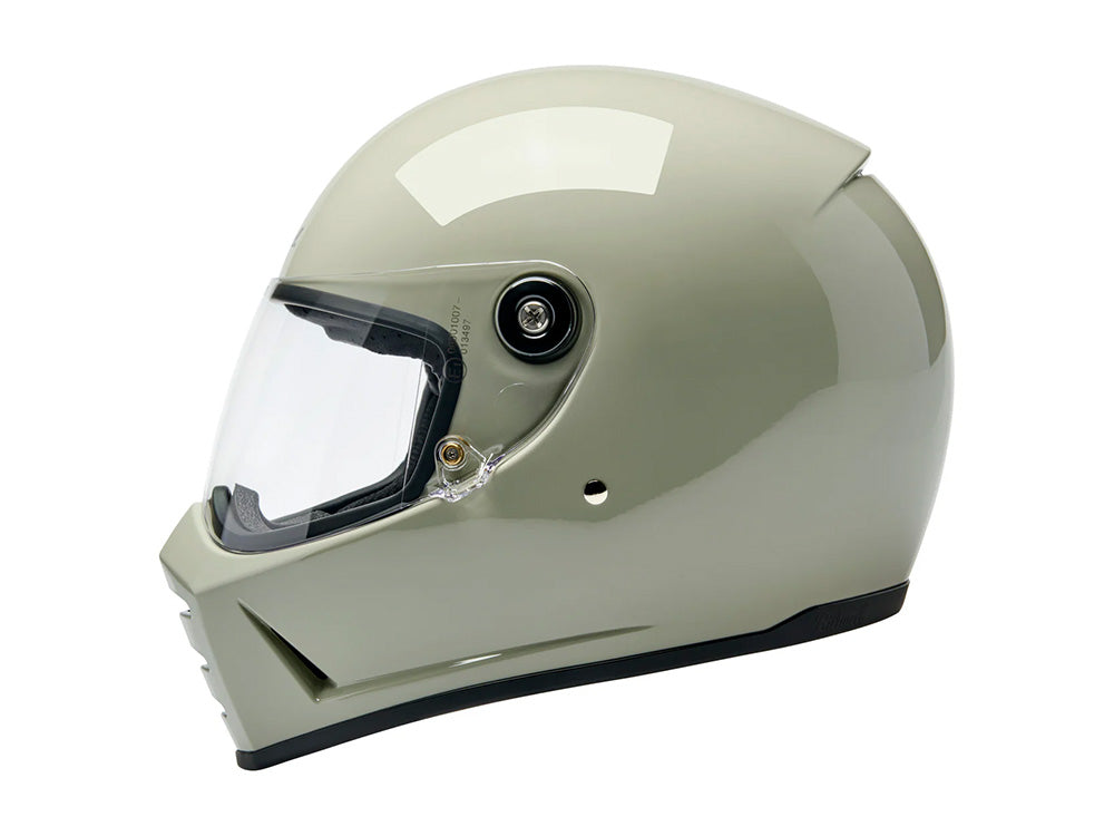 Lane Splitter Helmet - Gloss Chalk. Size Small with ECE R22.06 Compliance