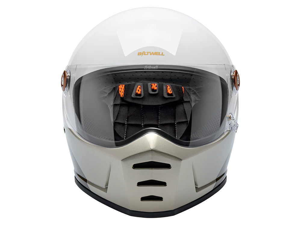 Lane Splitter Helmet - Intersection Gold, Silver & Bronze. Size X-Large with ECE R22.06 Compliance