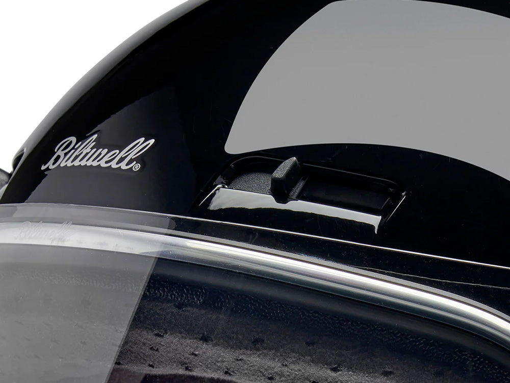Gringo SV Helmet - Gloss Black. Size Small with ECE R22.06 Compliance