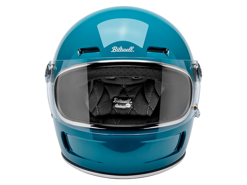 Gringo SV Helmet - Gloss Atlantic Teal. Size XX-Large with ECE R22.06 Compliance